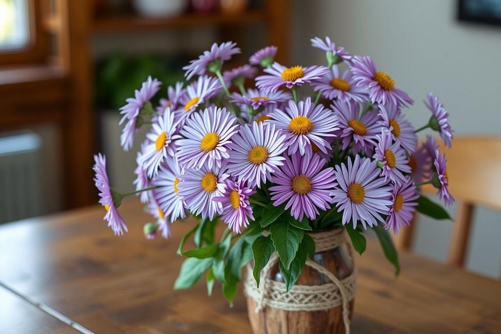 Aplicações Práticas de Ásters na Decoração