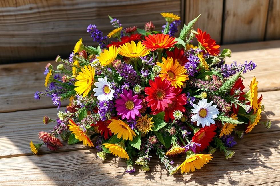 5 Passos Para Montar o Buquê Perfeito com Flores do Campo