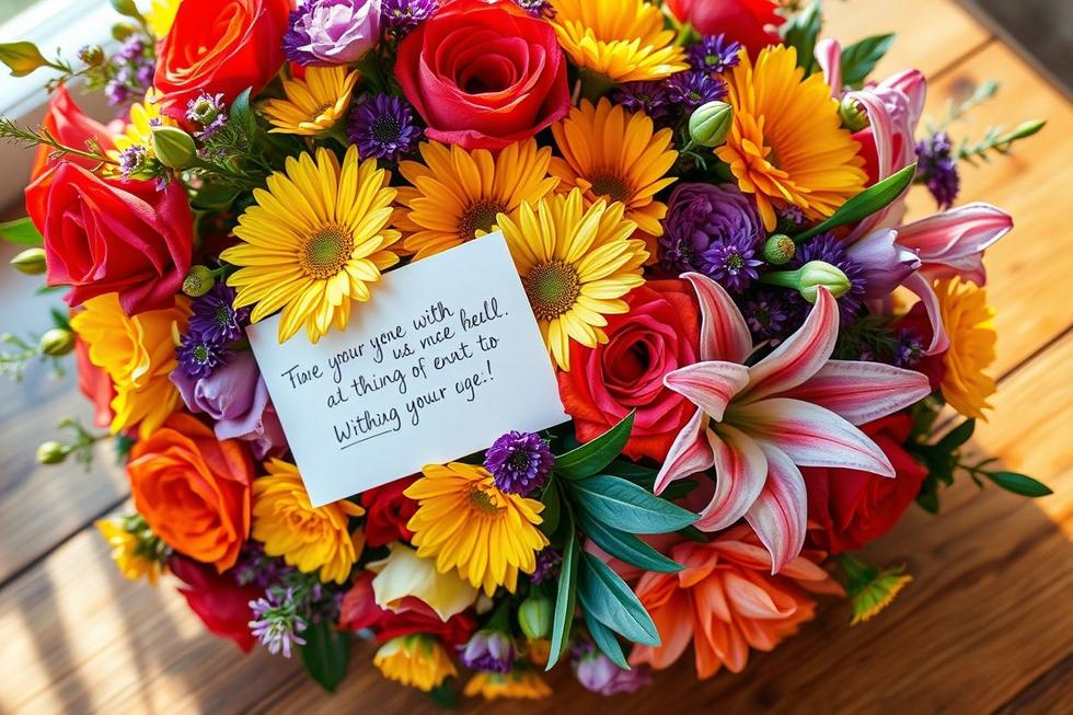 A Importância de Mensagens Acompanhando Flores