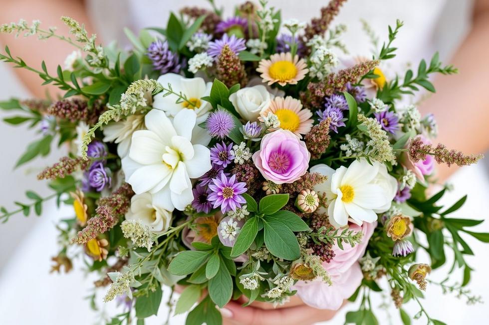 Buquês Rústicos: Natural e Charmoso