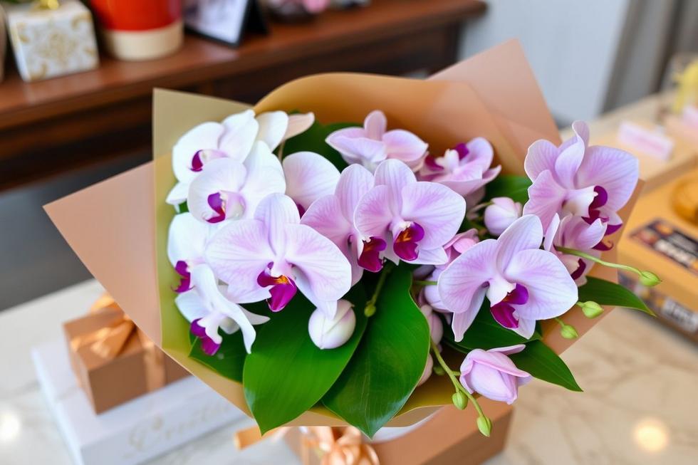 A Versatilidade dos Buquês de Orquídeas para Presente