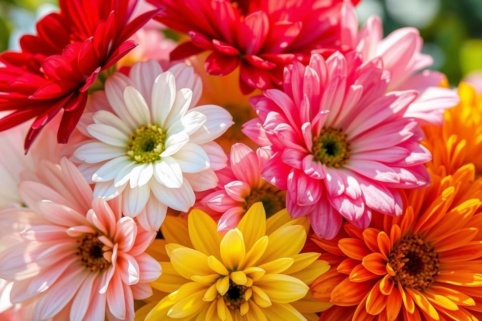 Significados dos Tons das Flores, Cores das Flores