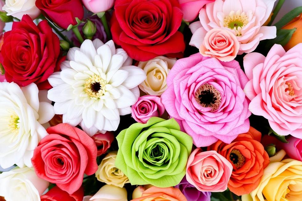 Cores e Significados: Como Escolher as Flores Certas para Buquês Românticos