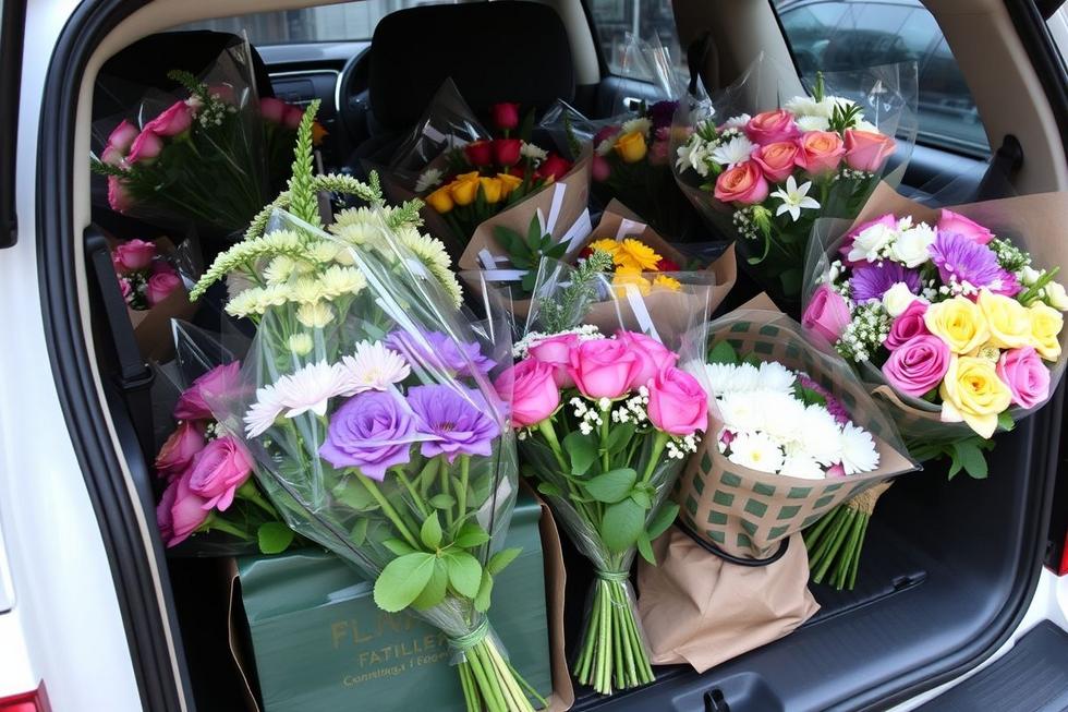 Cuidados Adicionais: Cuidando das Flores Durante o Transporte buquês