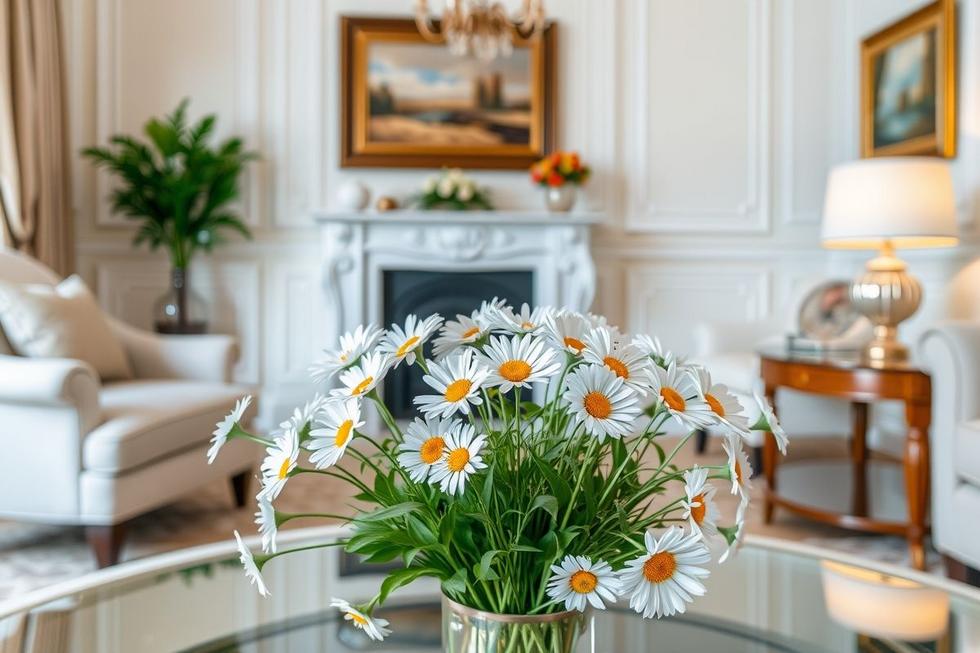 Como Integrar Margaridas na Decoração de Interiores