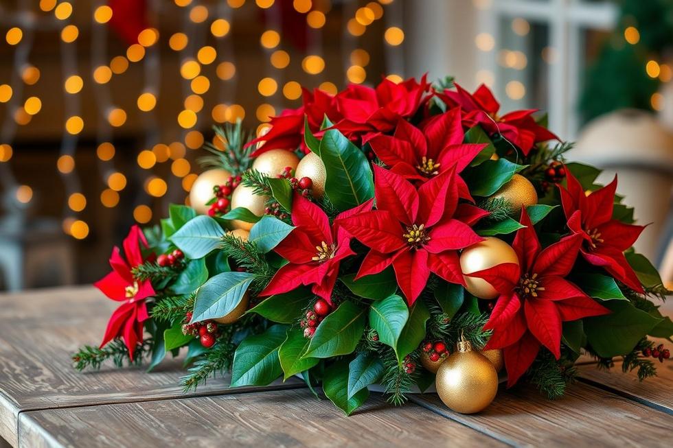 Transformando a Decoração de Natal com Flores