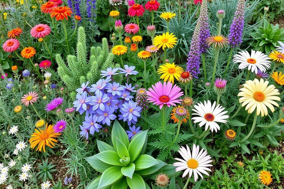 Escolhendo Plantas que Apreciam Menos Água deixando seus arranjos florais impecaveis