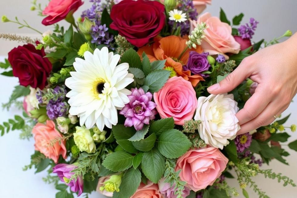 Técnicas de Arranjos com Espuma Floral Seca