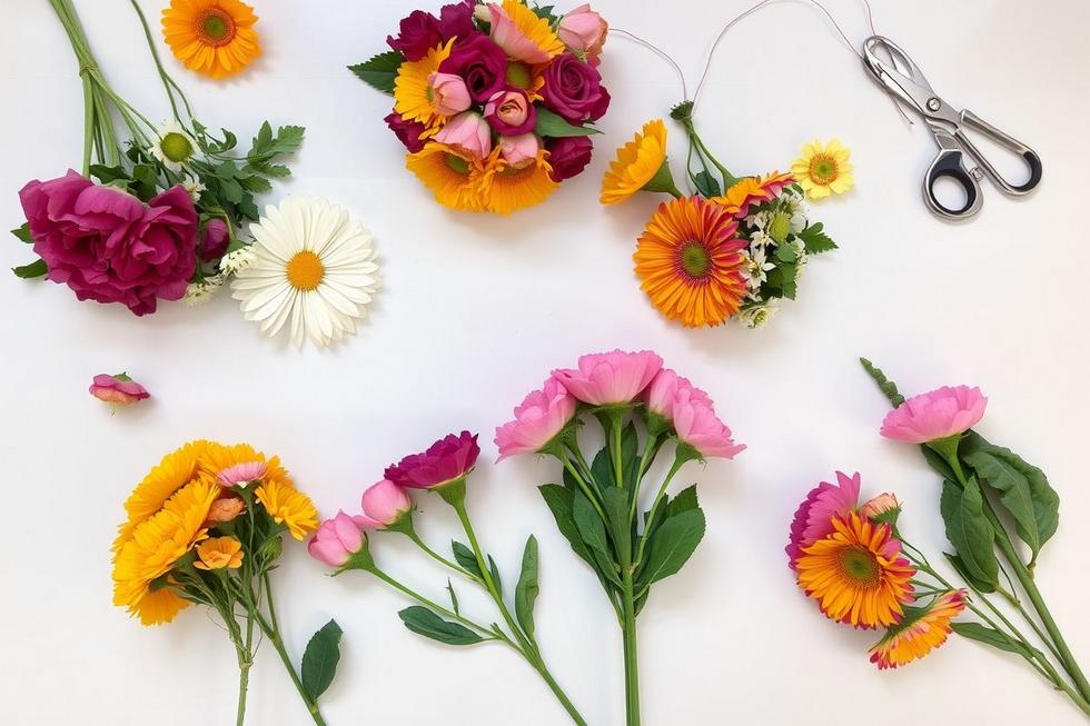 Entendendo a Estrutura dos Arranjos Florais