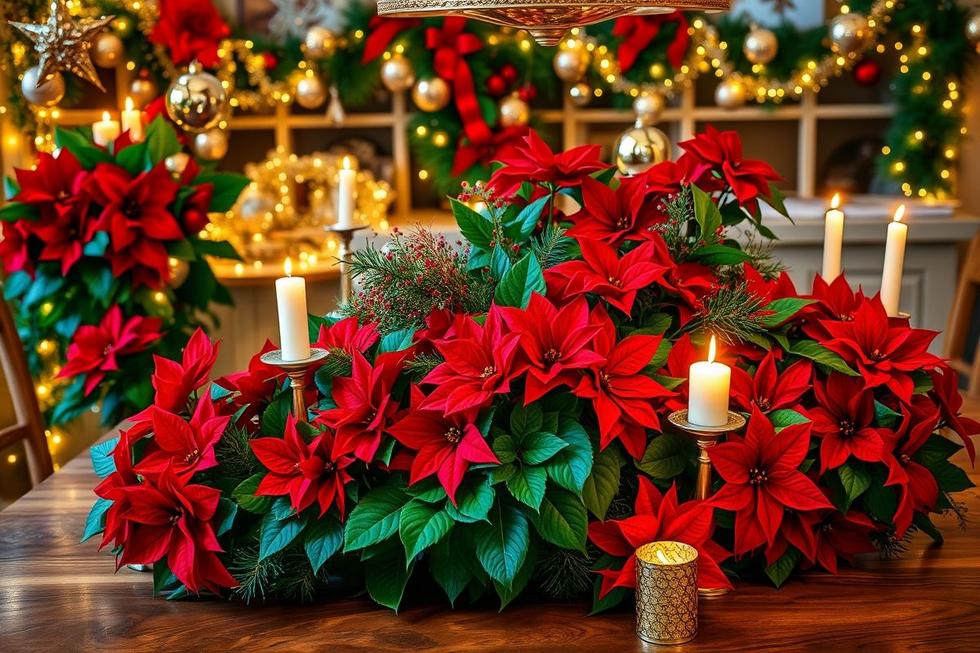Flores do Natal e sua Importância na Decoração