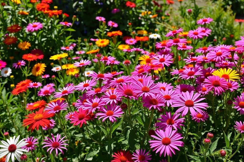 A Mágica das Flores de Áster