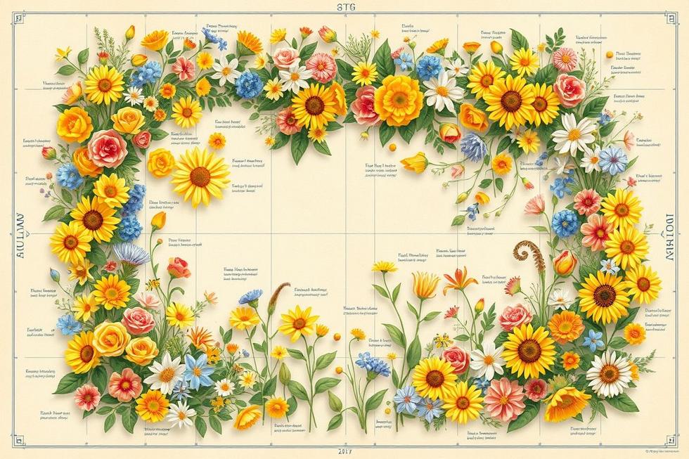 Criando o Jardim dos Seus Sonhos, Cores das Flores