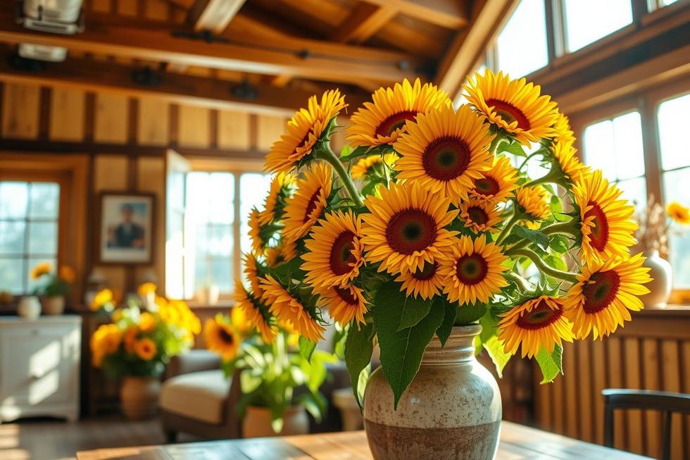 Girassóis: Alegria e Vitalidade com as flores para decoracao