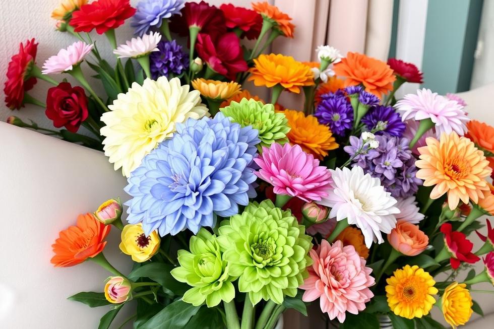 Escolha das Cores: Como Combinar e harmonizar florescom sua Decoração