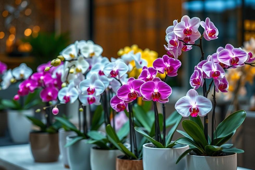 Orquídeas: A Elegância Que Encanta são as flores para decoracao