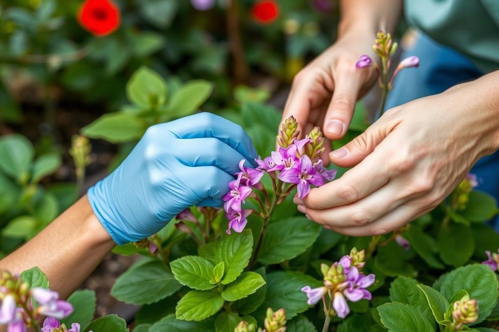 Pragas e Desafios no Cultivo da Flor Angélica