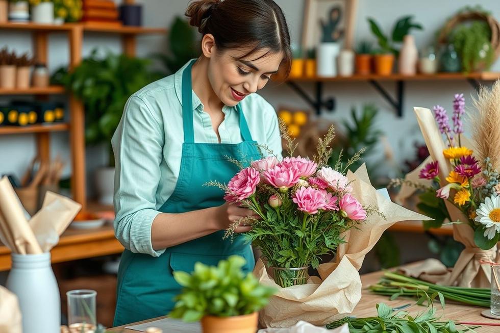 Práticas Sustentáveis para Floriculturas