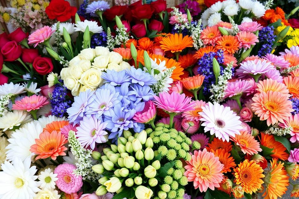 Escolha das Flores: A Base do Seu Buquê de Flores