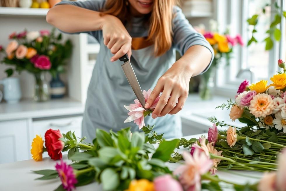 Técnicas para Revitalizar suas Flores