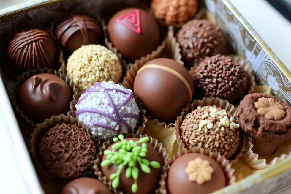 Trufas: O Toque Doce que Completa o Presente
