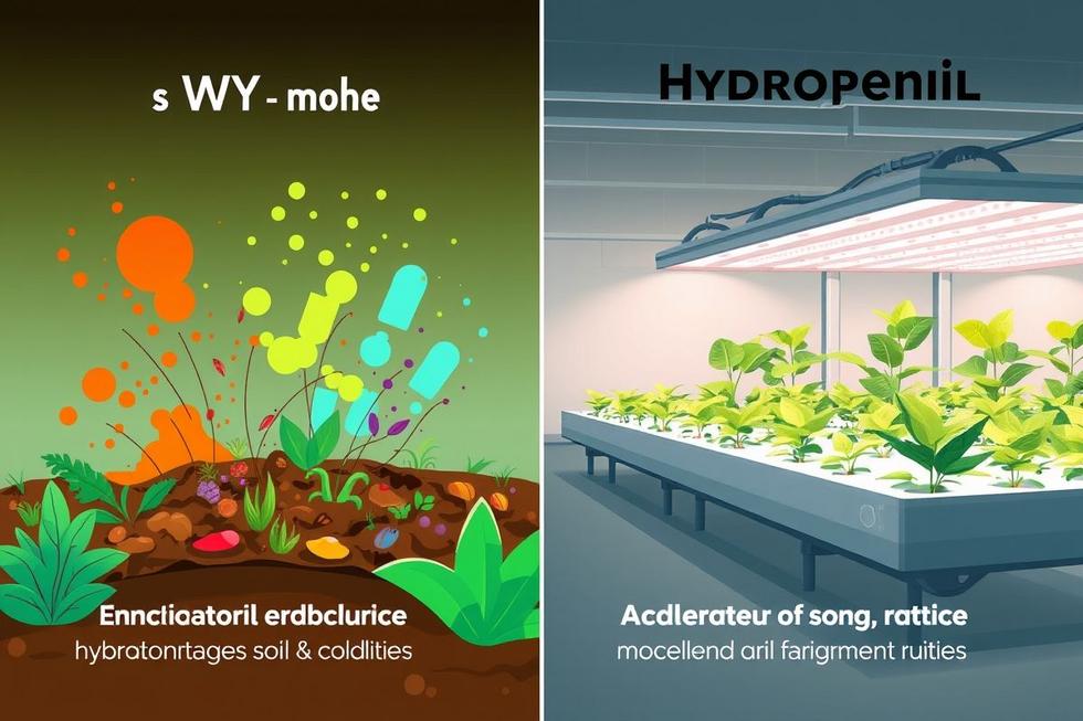 Vantagens da Hidroponia em Relação ao Cultivo Tradicional