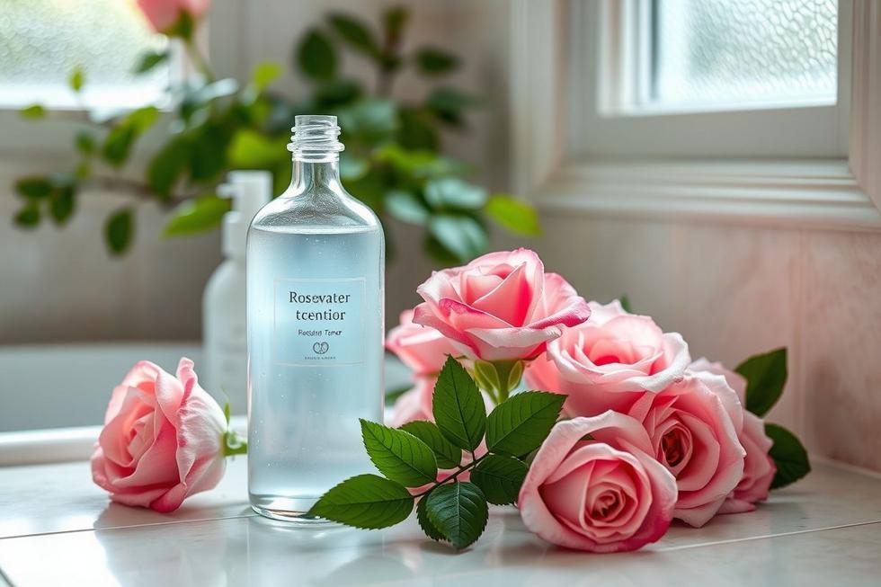Receitas Simples com Água de Rosas para Cosméticos Caseiros
