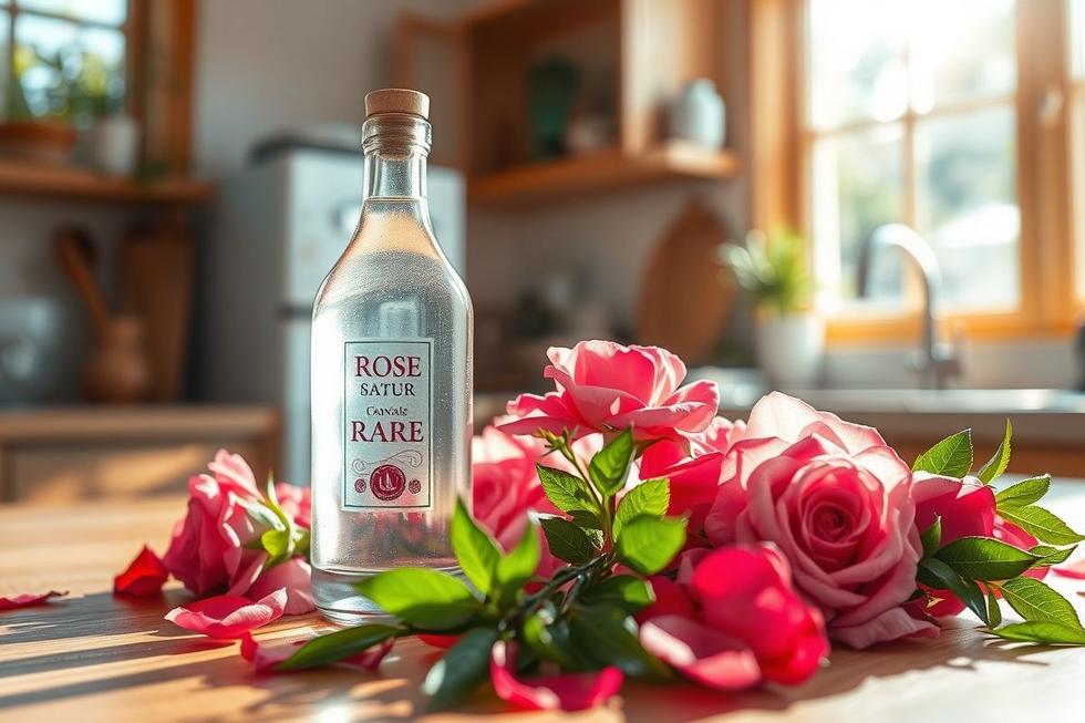 Os Benefícios da Água de Rosas para a Saúde e Beleza