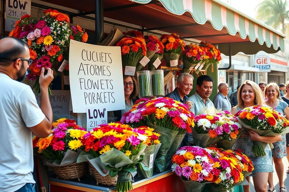 5 Estratégias Práticas para Comprar Buquês Baratos em Grandes Cidades