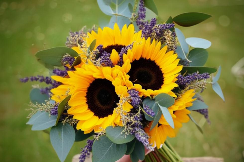 Buquês Rústicos para Cerimônias ao Ar Livre, modelos de buquês