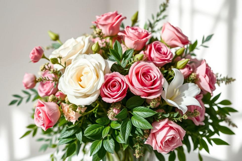 Buquê de flores colorido e sofisticado, ideal para decoração floral e ocasiões especiais