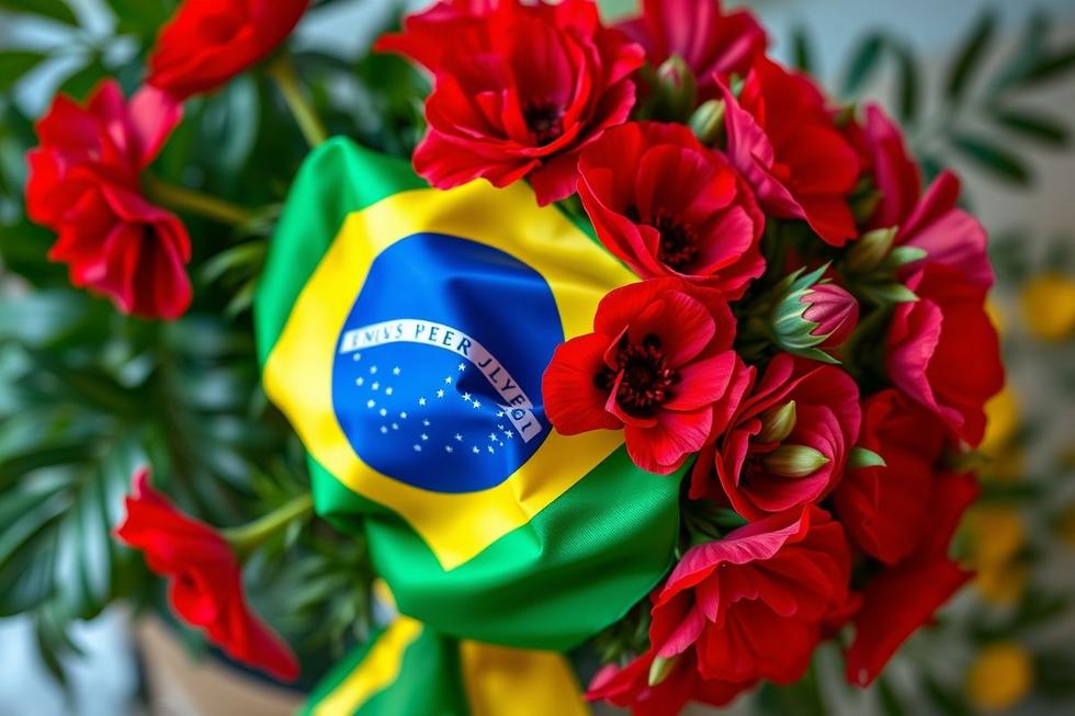 capa mostrando buquê de cravos vermelhos e papoulas, patriotismo, cravos vermelhos