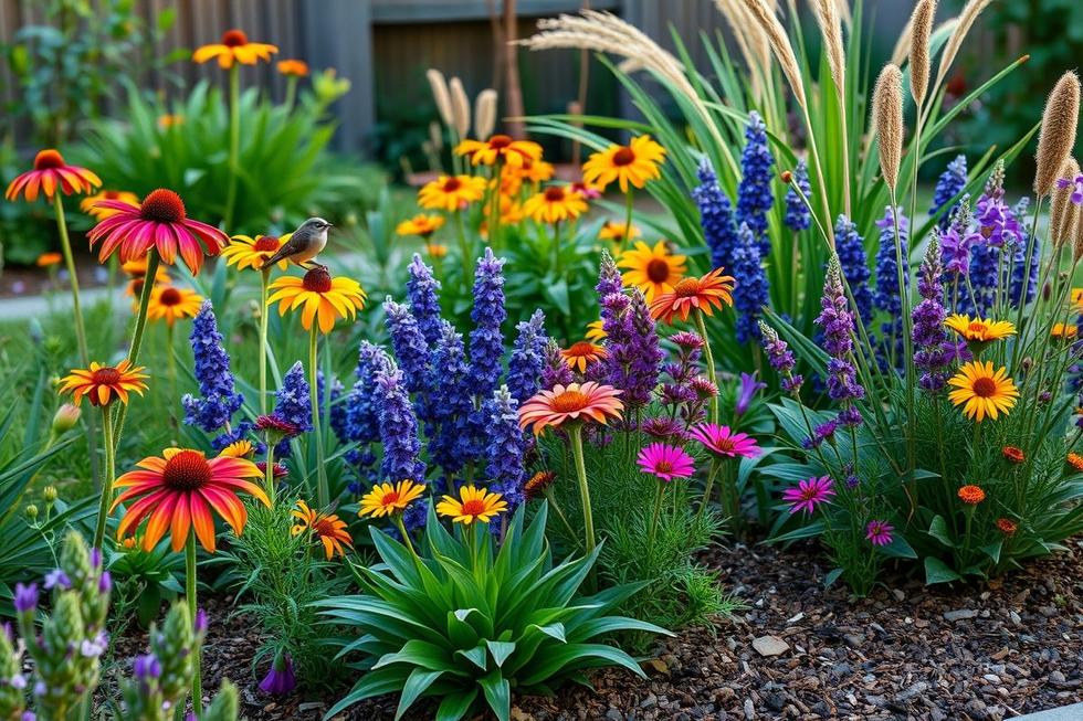 Escolhas de Flores que Atraem Aves
