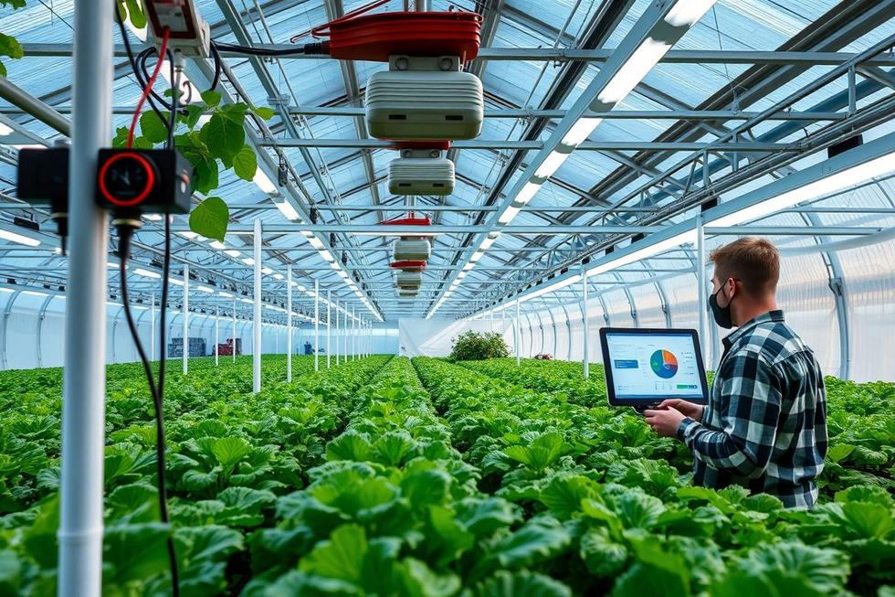 Novas Tecnologias no Cultivo de Flores com Controle Ambiental, Sensores e Automação