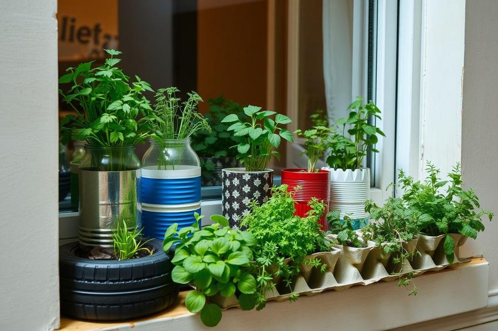 Práticas Eficazes de Reutilização de Vasos e Materiais de Jardinagem