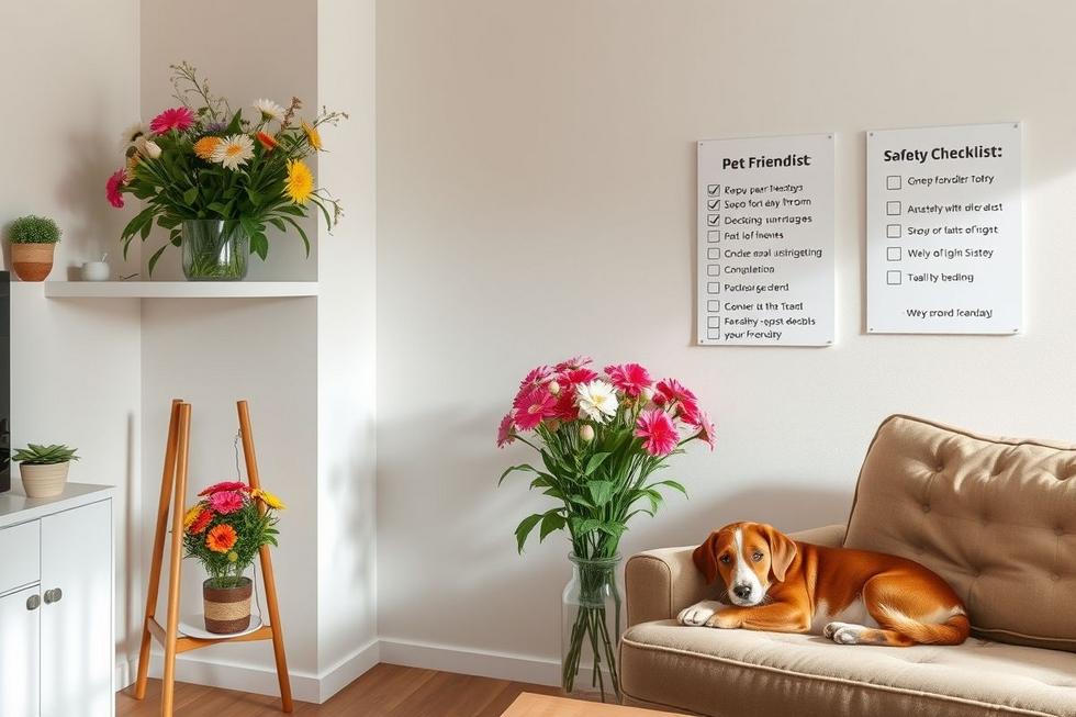 Dicas Práticas para um Espaço Floral Seguro e Aconchegante