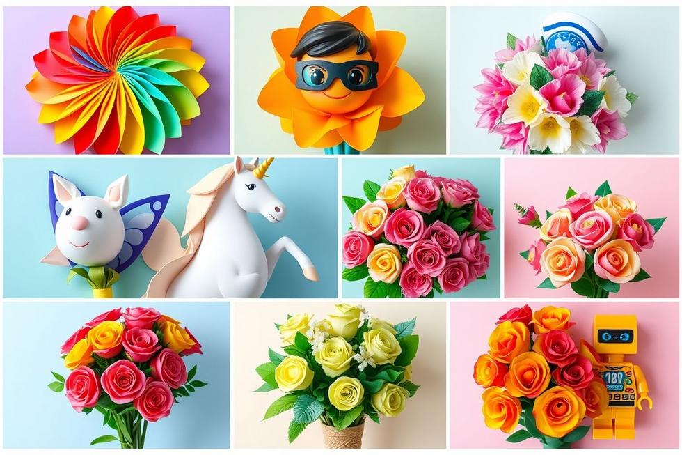 10 modelos de buquê que encantam os pequenos