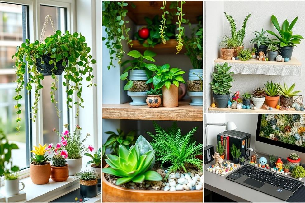 Ideias Criativas de Mini Jardins para Cada Espaço