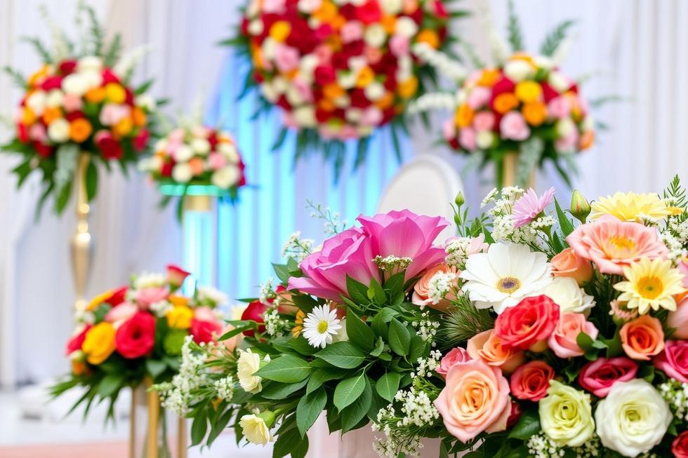O Poder Simbólico das Flores em Cerimônias de Casamento