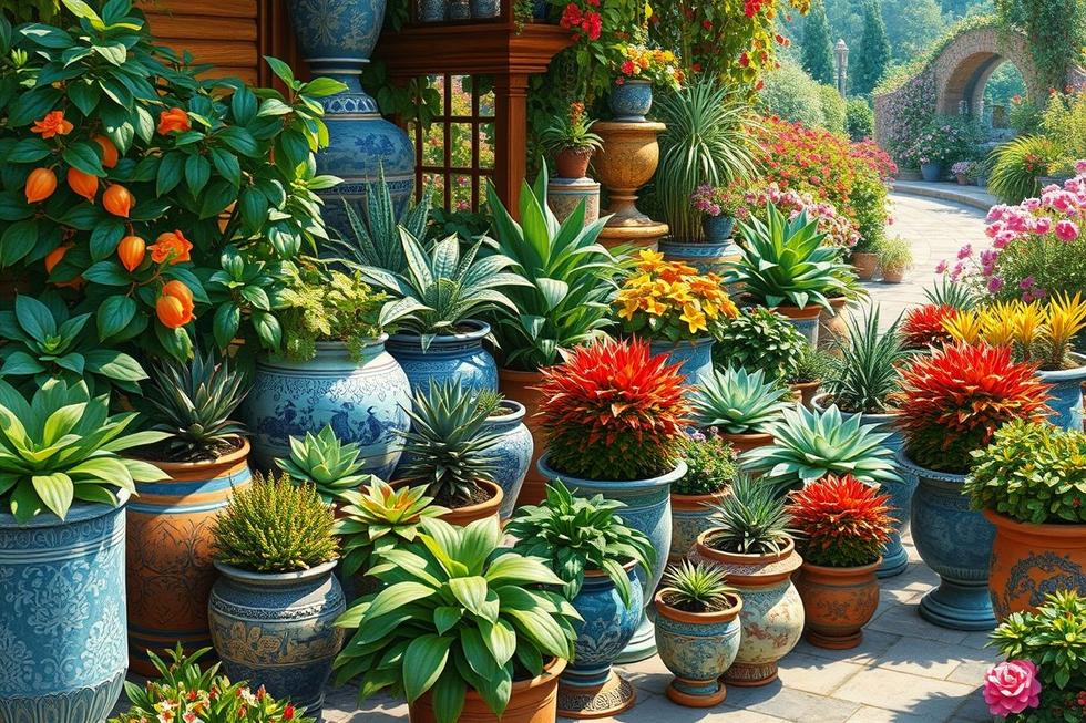 Os Benefícios de Escolher os vasos para jardinagem Certo