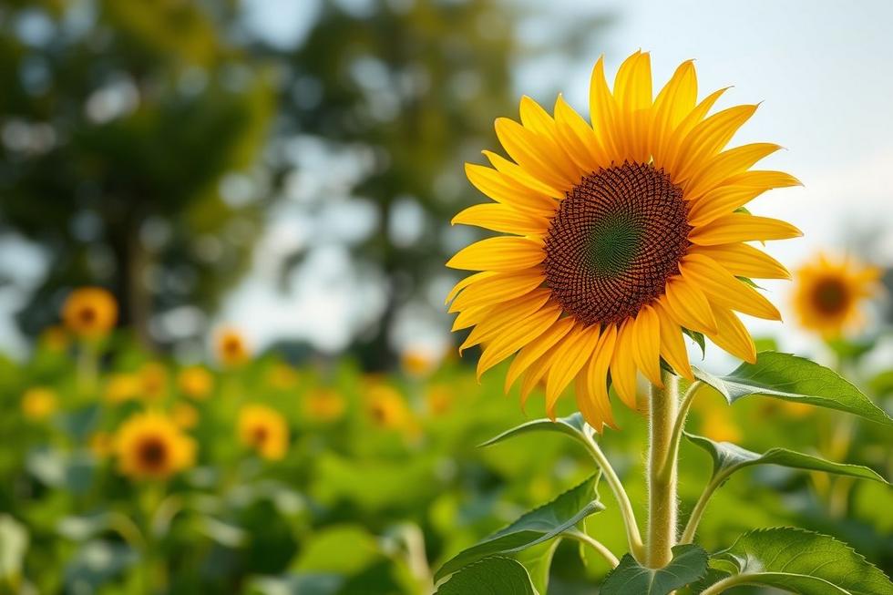 Girassol: Luz e Alegria nos Seus Sonhos