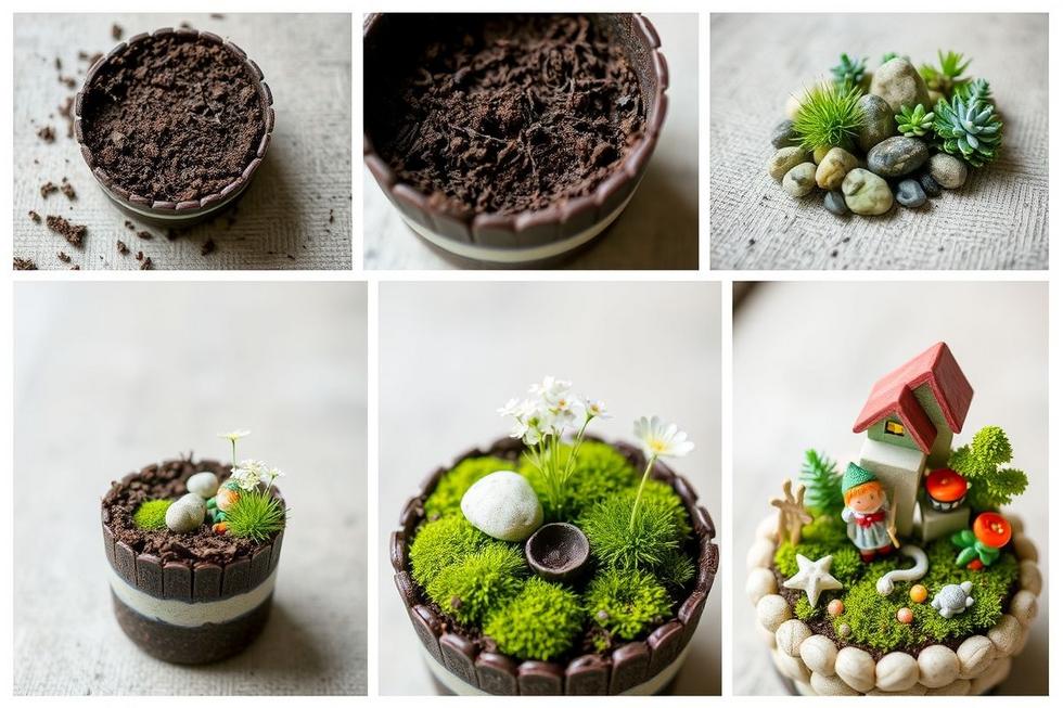 Como Montar Seu Próprio Mini Jardim: Passo a Passo