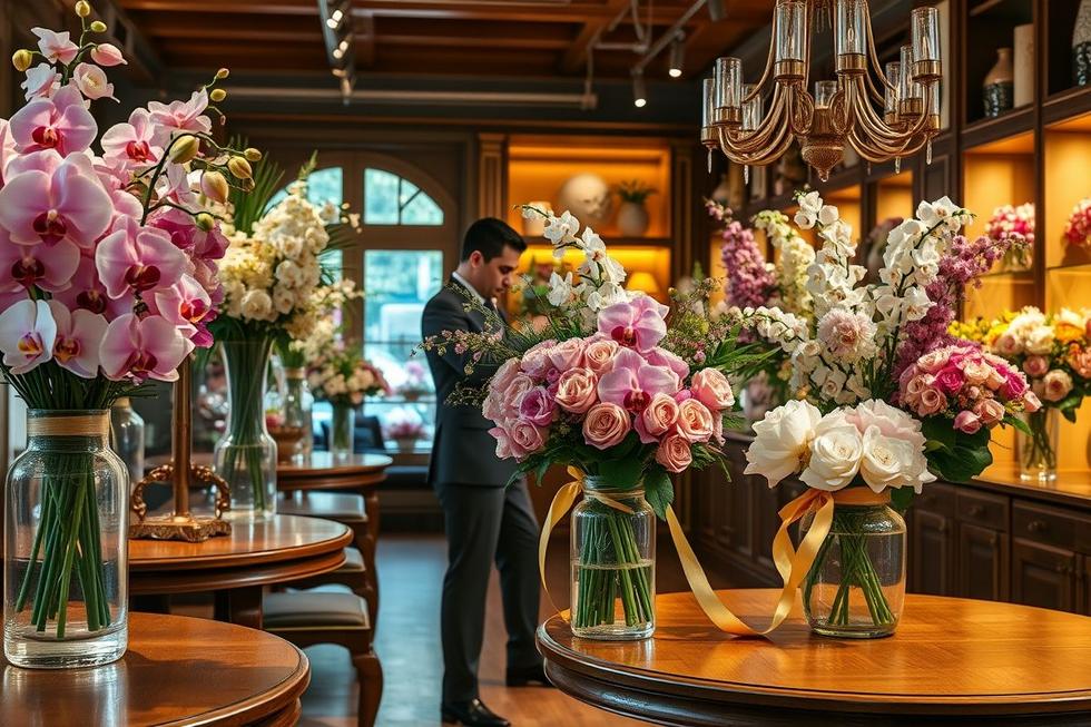 Entendendo o Mercado Por que os Buquês Luxuosos Vendem