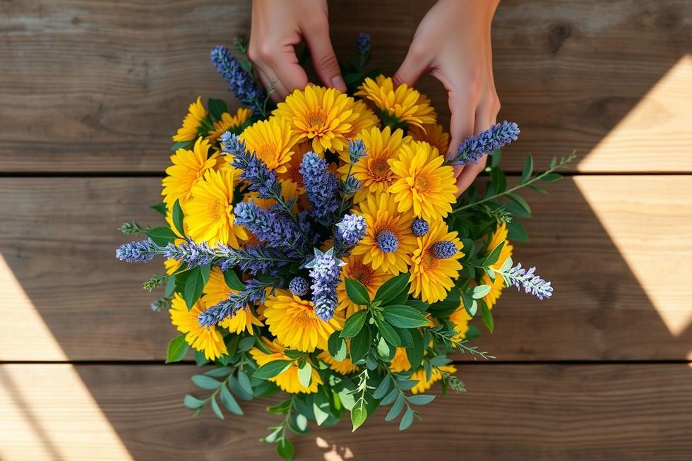 Montando o buquê de bem‑estar: a técnica infalível em 7 passos