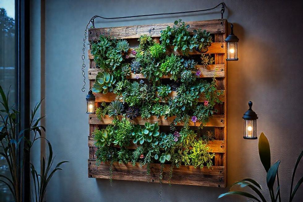 Projetos Práticos: Jardins Verticais, Pedras Decorativas e Toques de Encanto