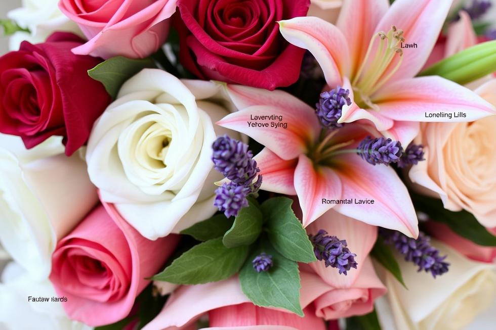 Os Significados das Flores nos Buquês de Noiva