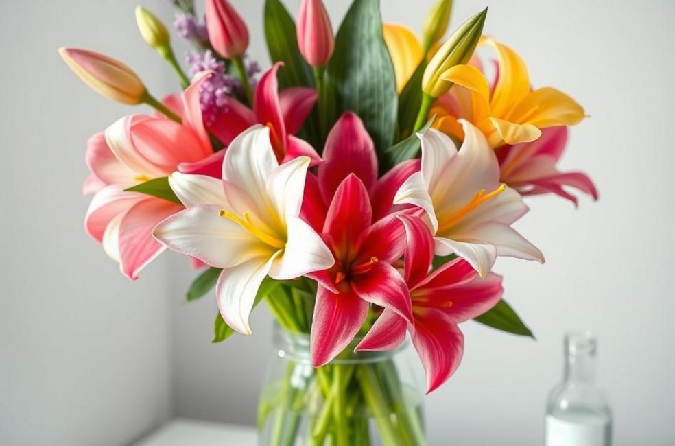 Cuidados pós‑colheita para prolongar a beleza das flores exóticas