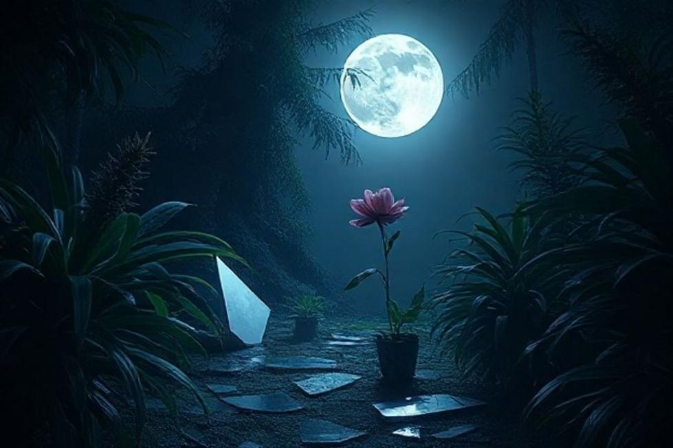 Luz da Lua: Cultivando Plantas com Reflexos de Espelhos Quebrados