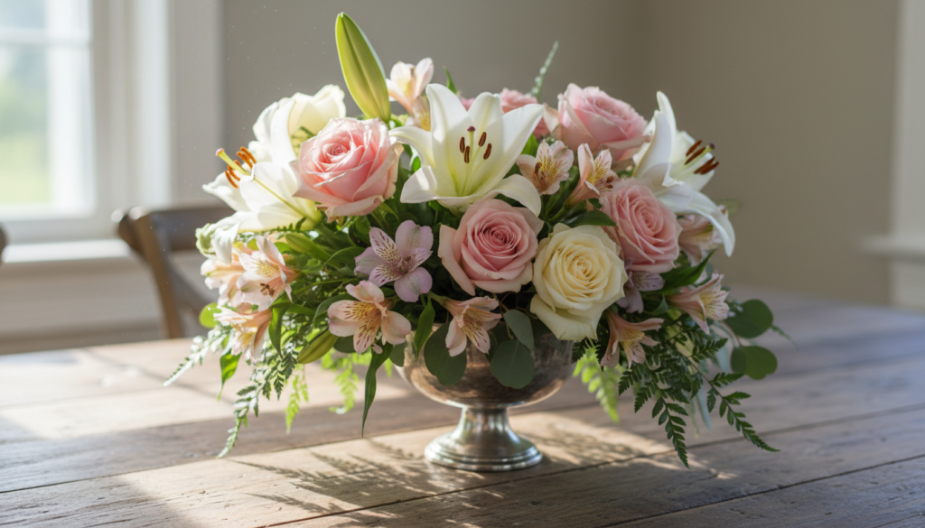 Melhores flores para buquês de mesa elegantes e coloridos para decoração.